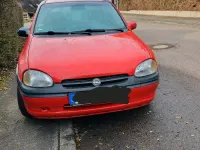 Gebraucht Opel Corsa 60 PS (44 kW) 1996 Rot Kleinwagen