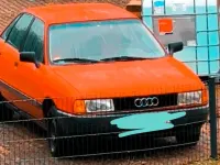 Brugt Audi 80 75 HK (55 kW) 1990 Rød Sedan