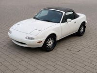 Gebraucht Mazda MX5 116 PS (85 kW) 1991 Weiß Cabrio