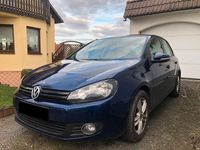 Gebraucht VW Golf VI Trendline 80 PS (58 kW) 2009 Blau Kleinwagen