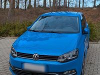 Gebraucht VW Polo LOUNGE 90 PS (66 kW) 2015 Blau Kleinwagen