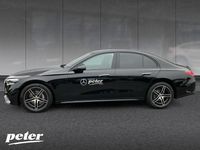 Gebraucht Mercedes E200 AMG 204 PS (150 kW) 2024 Metalliclack obsidianschwarz Limousine