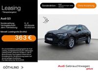 Gebraucht Audi Q3 S-Line 150 PS (110 kW) 2025 Mythosschwarz metallic SUV