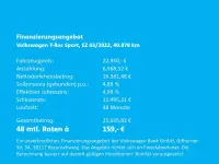 Gebraucht VW T-Roc Sport 150 PS (110 kW) 2022 Schwarz SUV