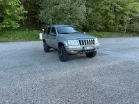Gebraucht Jeep Grand Cherokee 223 PS (164 kW) 2001 Silber SUV