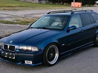 Gebraucht BMW 323 1998 Blau Kombi
