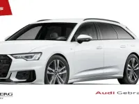 Gebraucht Audi A6 Design 299 PS (219 kW) 2025 Gletscherweiß metallic Kombi