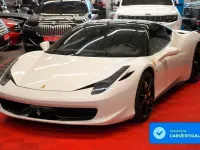 Gebraucht Ferrari 458 566 PS (416 kW) 2011 Weiß Coupé