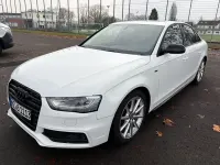 Używany Audi A4 S-Line 220 KM (161 kW) 2018 Biały Sedan/Limuzyna