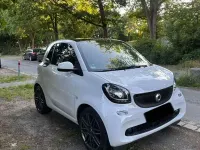 Gebraucht Smart ForTwo Cabrio Brabus 90 PS (66 kW) 2017 Weiß Cabrio