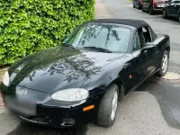 Używany Mazda MX5 110 KM (80 kW) 2004 Czarny Kabriolet