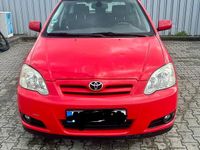 Gebraucht Toyota Corolla 115 PS (84 kW) 2005 Rot Kleinwagen