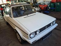Gebraucht VW Golf Cabriolet 90 PS (66 kW) 1986 Weiß (alpinweiß) Cabrio