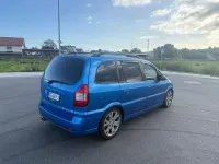 Gebraucht Opel Zafira OPC 192 PS (141 kW) 2003 Ardenblau/blue Van / Kleinbus