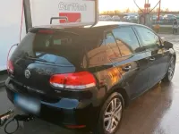 Gebraucht VW Golf VI 105 PS (77 kW) 2011 Schwarz Kleinwagen