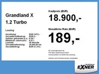 gebraucht Opel Grandland X 1.2 Turbo DESIGN LINE LED, Klimaaut.