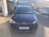 Gebraucht VW Touran Highline 150 PS (110 kW) 2022 Blau Van / Kleinbus