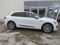 Gebraucht Audi e-tron S-Line 300 kW (408 PS) 2023 Weiß SUV