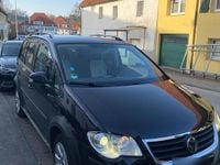 Gebraucht VW Touran Cross 170 PS (125 kW) 2007 Schwarz Van / Kleinbus