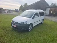 Gebraucht VW Caddy Maxi Trendline 102 PS (75 kW) 2013 Weiß Van / Kleinbus