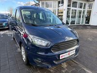 Gebraucht Ford Tourneo Courier Trend 101 PS (74 kW) 2017 Blau Van / Kleinbus