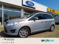 Gebraucht Ford Grand C-Max Titanium 140 PS (102 kW) 2013 Micastonesilber metallic Van / Kleinbus