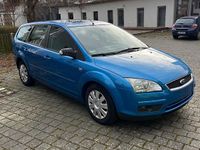Gebraucht Ford Focus Ghia 101 PS (74 kW) 2007 Blau Kombi