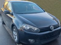 Gebraucht VW Golf VI Trendline 80 PS (58 kW) 2011 Schwarz Kleinwagen