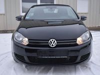 Gebraucht VW Golf Cabriolet Basis 105 PS (77 kW) 2011 Schwarz Cabrio