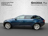 Gebraucht Skoda Superb Scout 4x4 190 PS (139 kW) 2020 Lavablau metallic Kombi