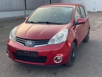Gebraucht Nissan Note 85 PS (62 kW) 2012 Rot Kleinwagen