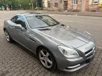 Gebraucht Mercedes SLK250 204 PS (150 kW) 2012 Silber Cabrio