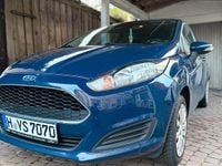 Gebraucht Ford Fiesta 82 PS (60 kW) 2016 Blau Kleinwagen