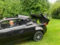 Gebraucht VW Eos 122 PS (89 kW) 2010 Schwarz Cabrio