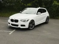 Gebraucht BMW M135 Performance 320 PS (235 kW) 2014 Weiß Kleinwagen