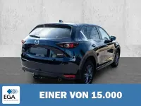 Gebraucht Mazda CX-5 Exclusive-Line 194 PS (142 kW) 2021 Blau metallic SUV
