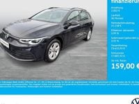 Gebraucht VW Golf VIII Life 131 PS (96 kW) 2023 Schwarz Kombi