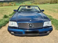 Gebraucht Mercedes SL320 231 PS (169 kW) 1997 Blau Cabrio