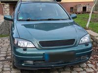 Gebraucht Opel Astra 101 PS (74 kW) 2001 Grün Kombi