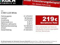 Neu MG MG3 Luxury 195 PS (143 kW) 2025 Weiß Kleinwagen