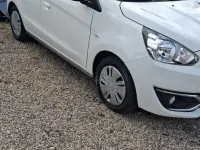 Gebraucht Mitsubishi Space Star 71 PS (52 kW) 2018 Weiß Kleinwagen