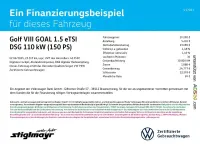 Gebraucht VW Golf VIII Goal 150 PS (110 kW) 2025 Schwarz Limousine