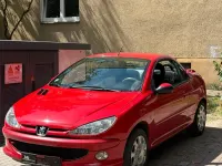 Gebraucht Peugeot 206 CC 109 PS (80 kW) 2004 Rot Cabrio