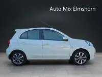 Gebraucht Nissan Micra Acenta 80 PS (58 kW) 2015 Weiß Kleinwagen
