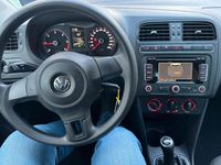 Gebraucht VW Polo Comfortline 75 PS (55 kW) 2010 Schwarz Kleinwagen