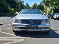 Gebraucht Mercedes SL500 Edition 326 PS (239 kW) 2002 Silver arrow metallic (777u) Cabrio