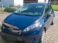 Gebraucht Ford Fiesta Ambiente 60 PS (44 kW) 2009 Blau Kleinwagen