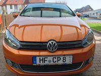 Gebraucht VW Golf Cabriolet LOUNGE 150 PS (110 kW) 2016 Orange Cabrio