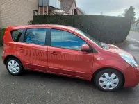 Usata Nissan Note 90 CV (66 kW) 2008 Rosso Utilitaria