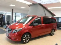 Gebraucht Mercedes V250 Marco Polo 190 PS (139 kW) 2021 Hyazinthrot metallic Van / Kleinbus